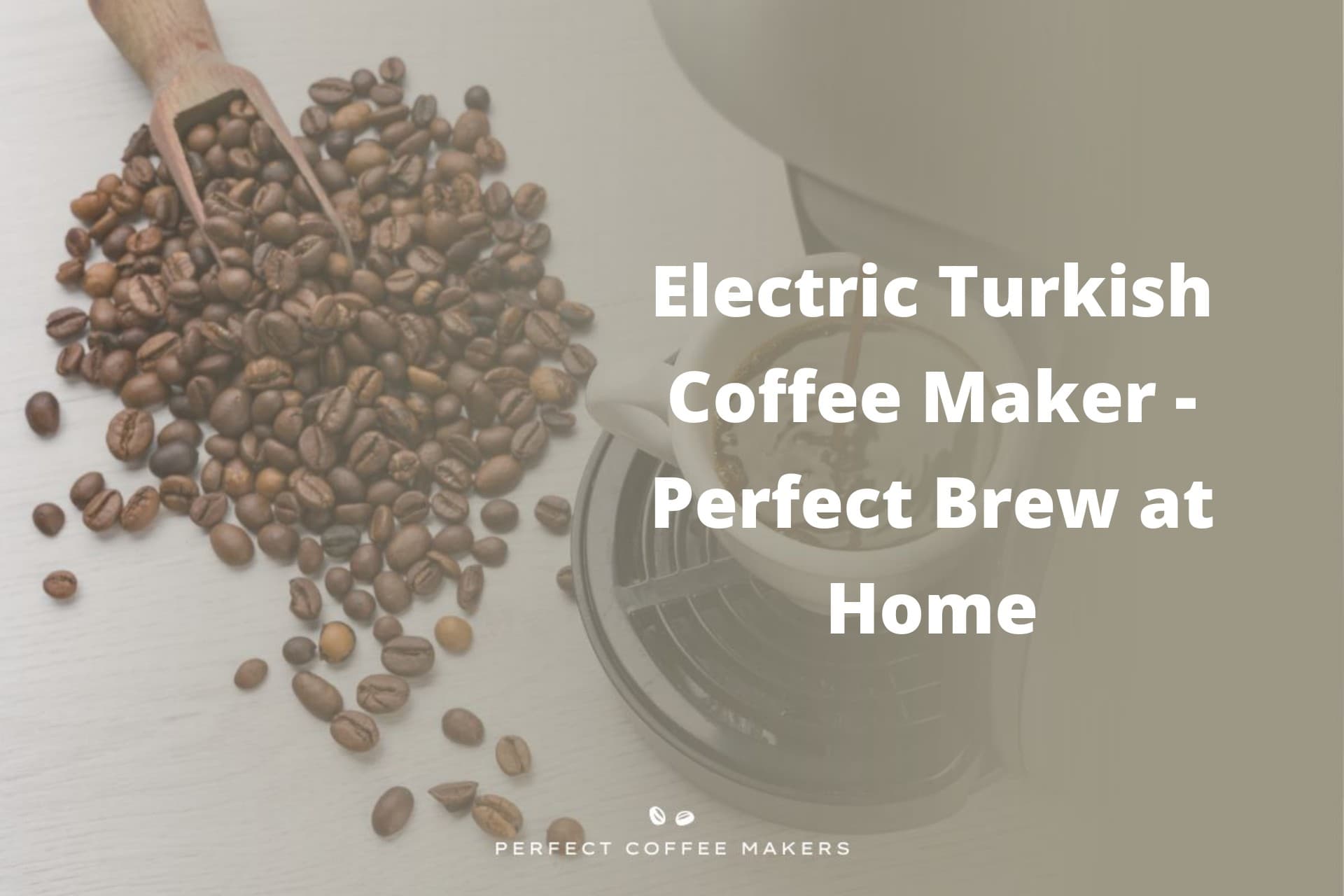 Electric Turkish Coffee Maker – Perfect Brew at Home
